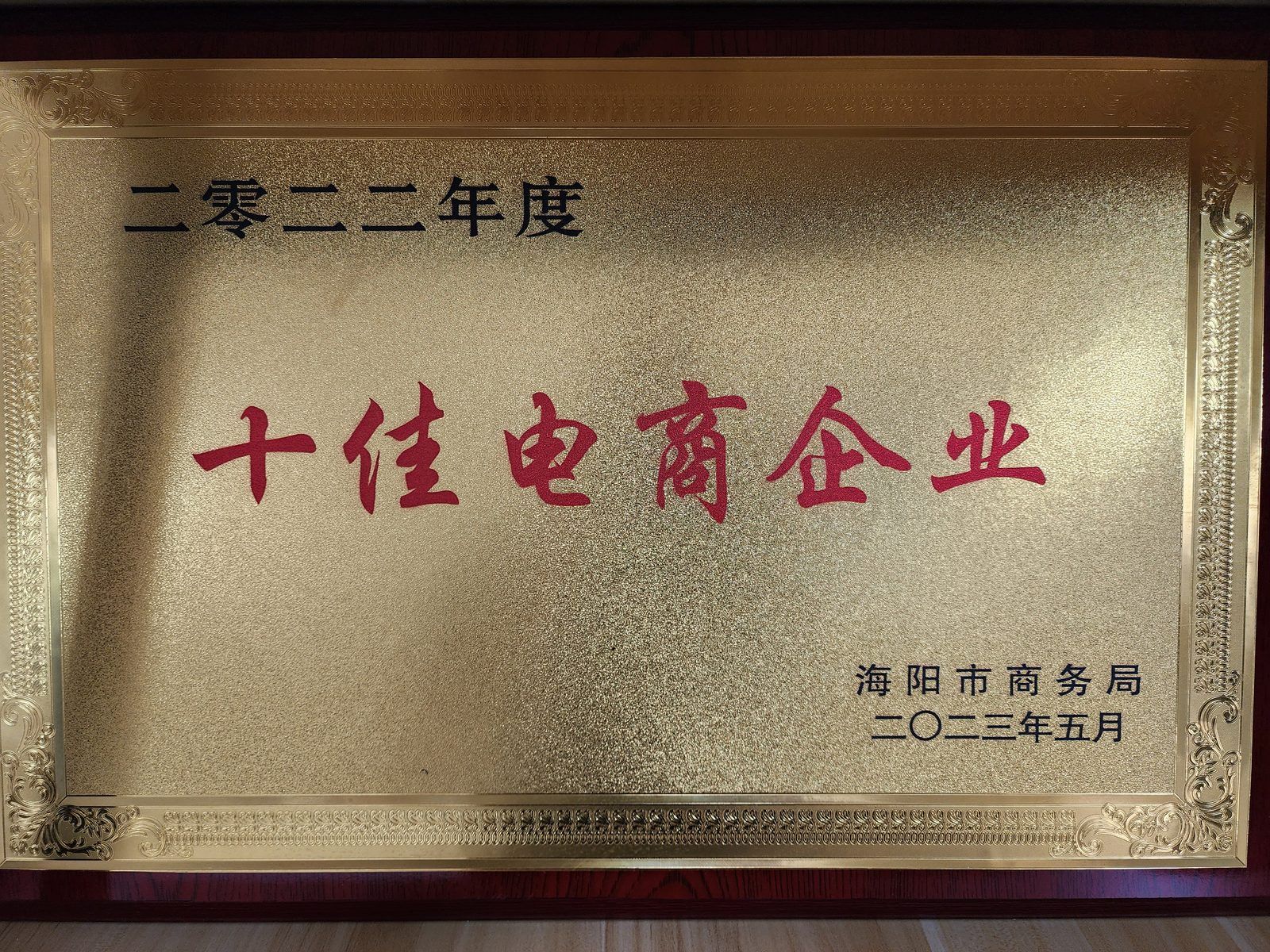 海阳市十佳电商企业