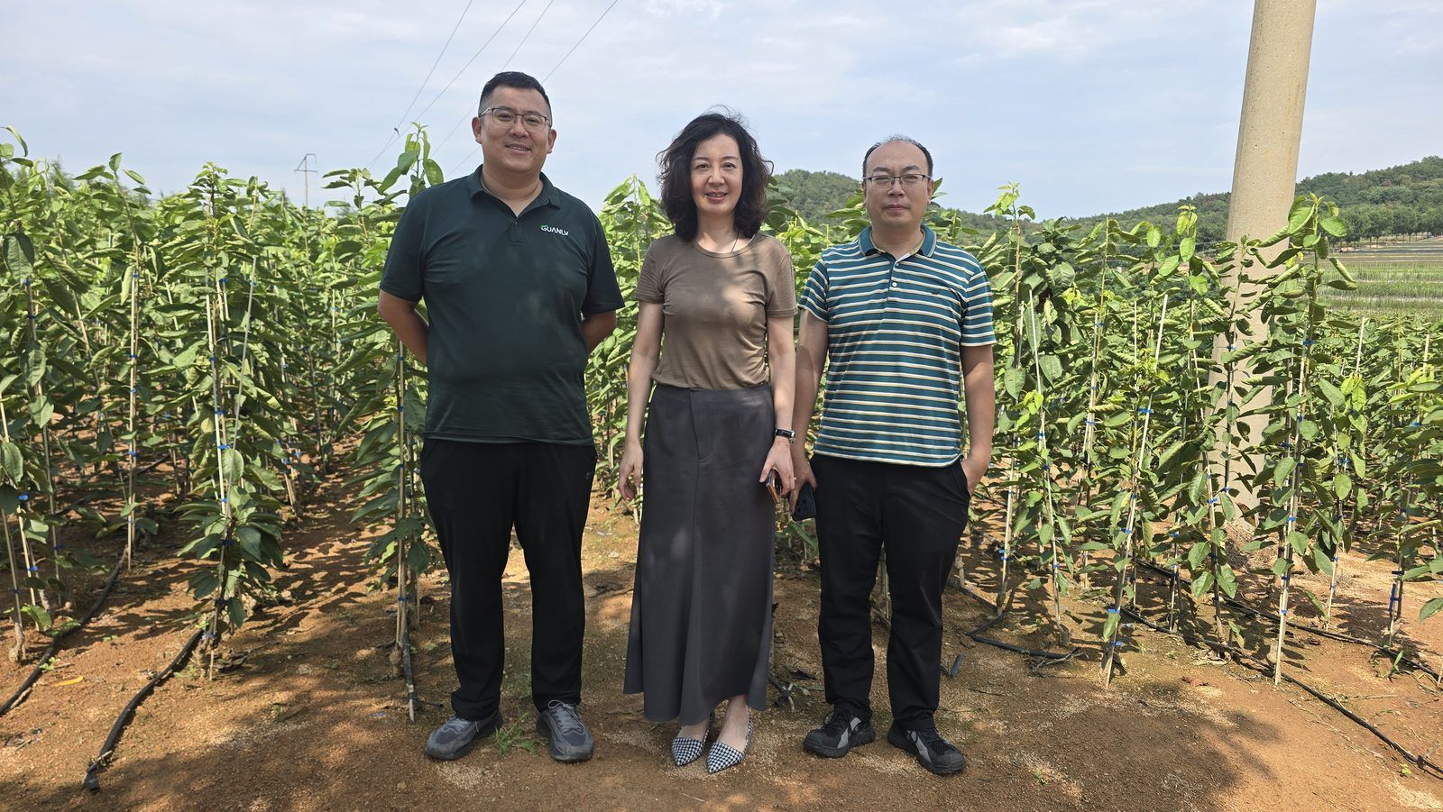 山东省农科院领导合影